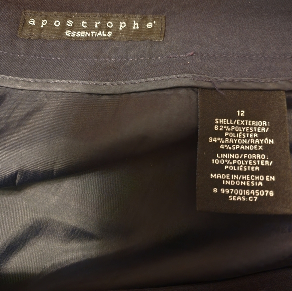 Apostrophe Women's Classic Pencil Skirt - Picture 9 of 9